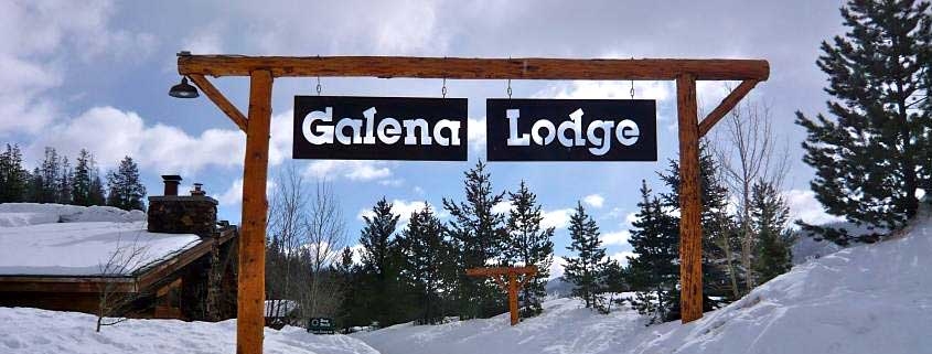 Galena Lodge Sign