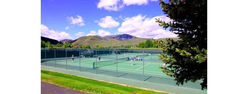 Tennis in Sun Valley